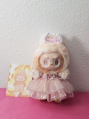 Authentic Labubu Big Into Energy Happiness With Outfit